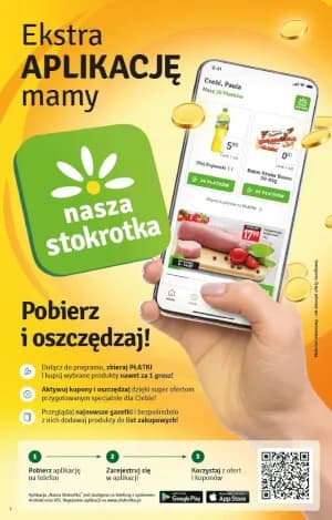 Jak pobrać aplikację Nasza Stokrotka i cieszyć się zakupami online