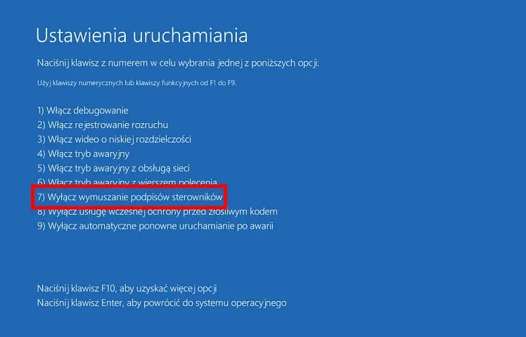 Jak wyłączyć tryb testowy w Windows 7 kompilacja 7601 bez problemów
