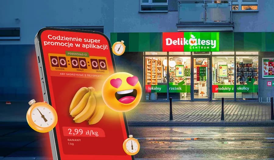 Jak założyć aplikację Delikatesy Centrum w kilku prostych krokach