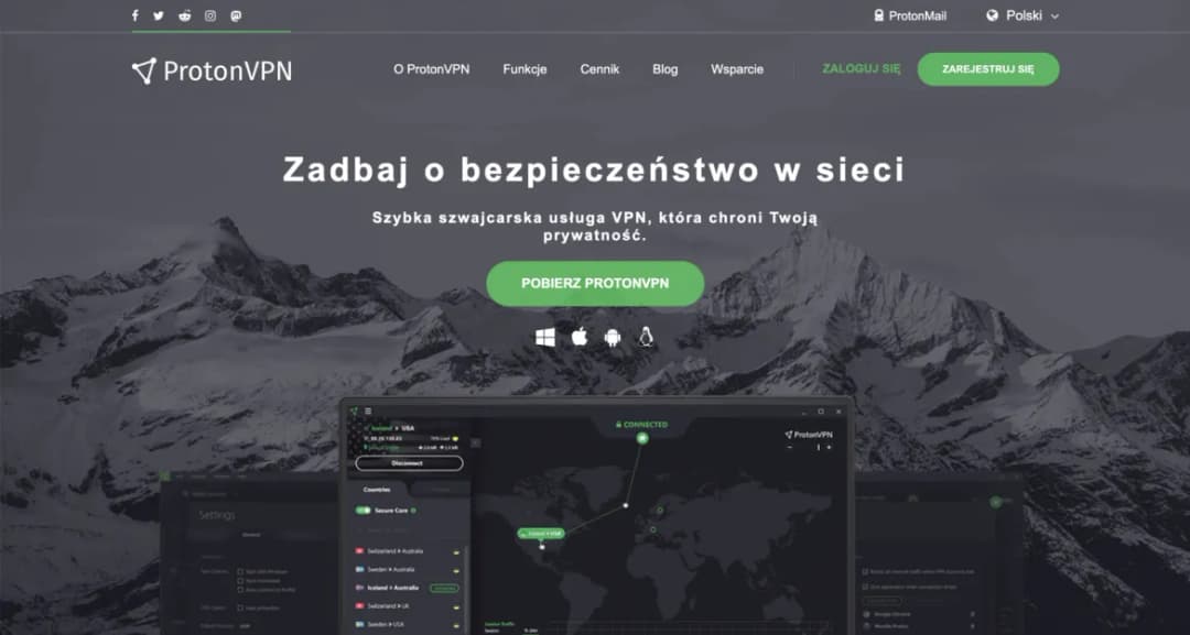 Najlepsze darmowe VPN: uniknij zagrożeń i ciesz się prywatnością