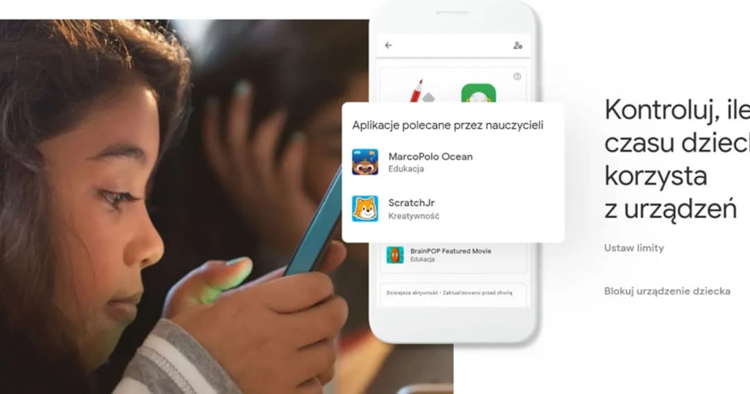 Jak aplikacja blokuje dostęp do Google Play i chroni Twoje dziecko Jak aplikacja blokuje dostęp do Google Play i chroni Twoje dziecko