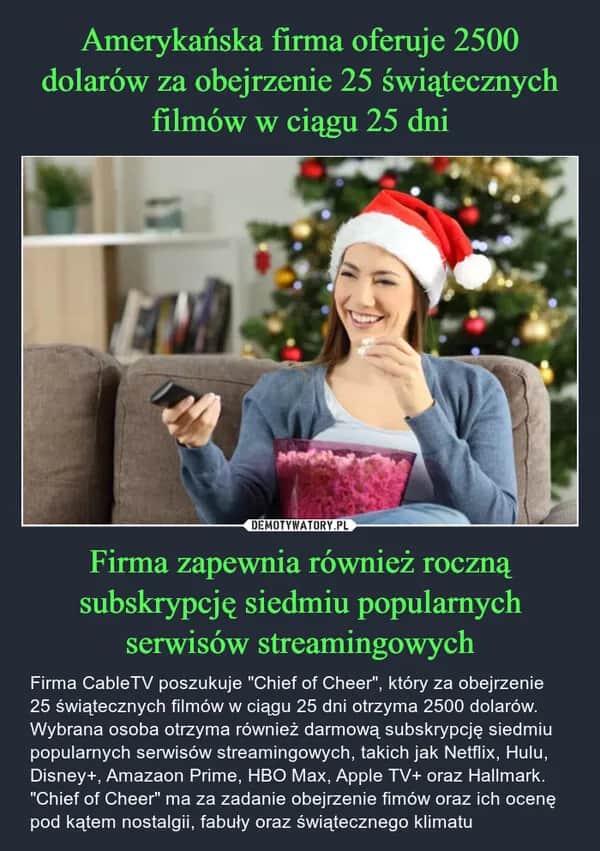 Hity serwisów streamingowych na święta: filmy, które musisz zobaczyć